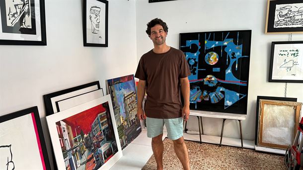 Iker Garcia Barrenetxea 'La Drogueria' arte galerian