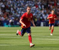 El txuri-urdin Sergio Gómez da la victoria a España ante Uzbekistán (1-2)