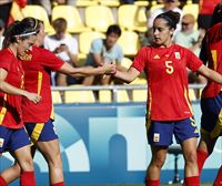España gana por primera vez en unos Juegos tras vencer a Japón (2-1)