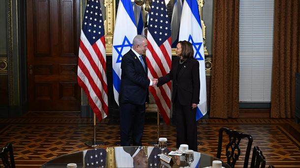 Harris supports Netanyahu and calls for a ceasefire to end the suffering in Gaza
