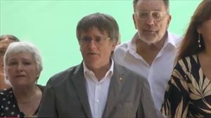 Puigdemont reitera que regresará a Cataluña para el debate de investidura
