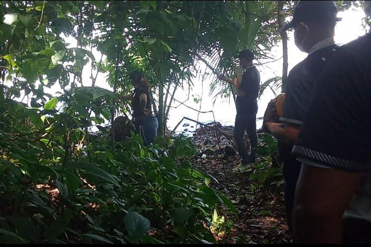 Panaman Eneritz Argintxonaren gorpua topatu zuten tokiko argazkia. Argazkia: @PGN_PANAMA