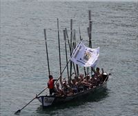 Arraun Lagunak y Urdaibai se imponen con una exhibición en aguas de Lekeitio