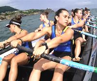 Bandera Euskotren de la Liga Euskotren 2024: La regata de Tolosaldea vista desde el interior de la trainera