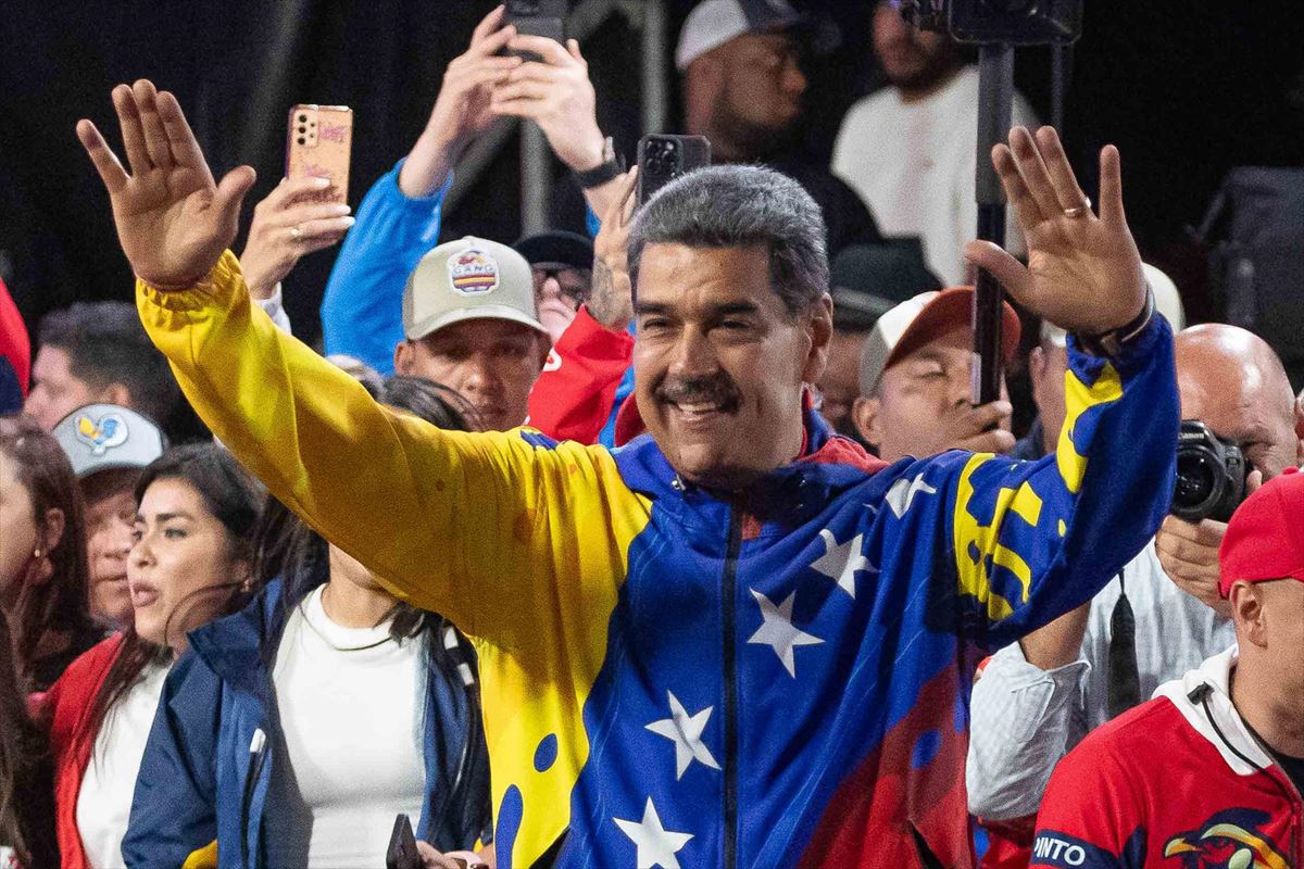 Nicolás maduro, Venezuelako presidentea. Argazkia: EFE