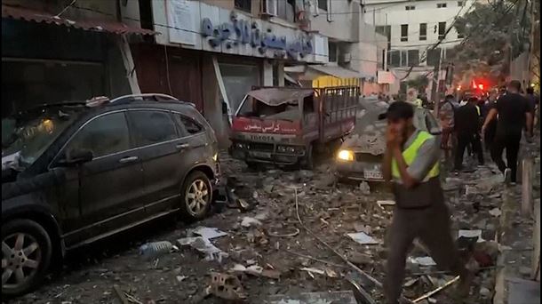 Ataque israelí sobre el sur de Beirut (Líbano). Imagen: Agencias