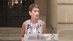 ''Konfrontaziotik urrun'' Nafarroako Gobernua ''sendo eta eraginkor'' ari dela lanean esan du Chivitek