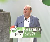 Ortuzar anuncia que en el Alderdi Eguna se pondrá ''en marcha el reloj'' para la Asamblea General