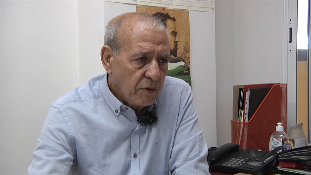 Mohamed Fadel, delegado del Frente Polisario en Euskadi