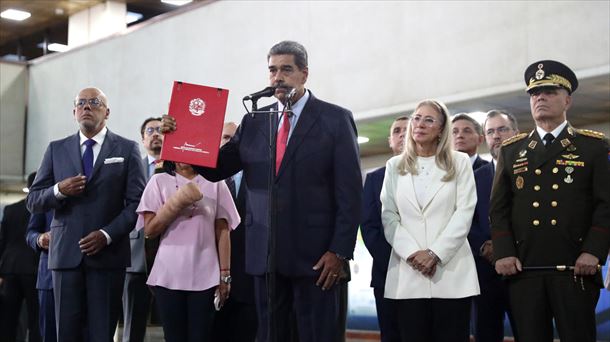 Nicolas Maduro Venezuelako presidentea, Auzitegi Gorenean. Argazkia: EFE