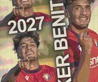 Iker Benito renueva con Osasuna hasta 2027 
