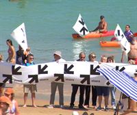 Concentraciones de Etxerat y Sare en seis playas de Hegoalde