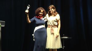 Andre Maria Zuriaren jaietako pregoilaria izan da Elisa Rueda idazle, andereño eta aktorea