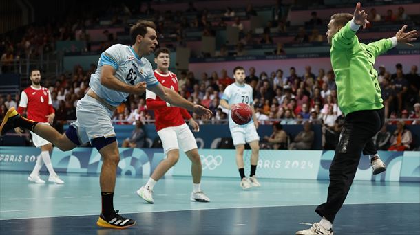 Imanol Garciandia ha marcado cuatro goles en el España-Croacia. Foto: Efe.