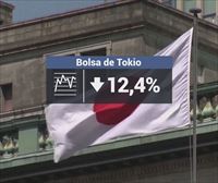 El Nikkei japonés se desploma en su peor sesión en 37 años y arrastra a las bolsas europeas y estadounidenses