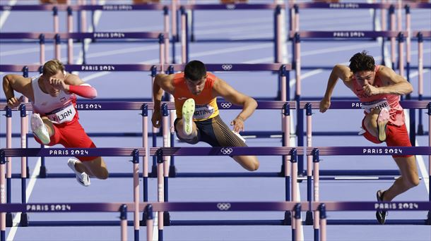 Asier Martínez en la ronda de repesca. Foto: EFE