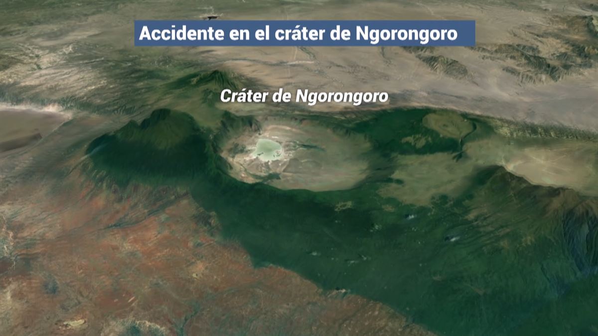 El cráter del Ngorongoro no es especialmente peligroso, según las guías turísticas