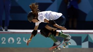 Jóvenes promesas del skate en los Juegos Olímpicos de París: Naia Laso y Alain Kortabitarte