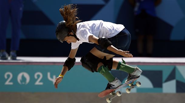 Jóvenes promesas del skate en los Juegos Olímpicos de París: Naia Laso y Alain Kortabitarte