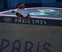 Naia Laso, séptima en la final de skate park