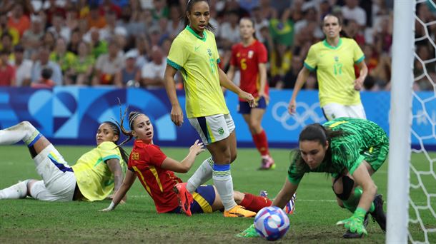 Brasil ha superado a España con claridad. Foto: EFE. 