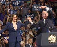 Harris y Walz se lanzan a la campaña