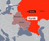 Ukrainak Errusiako Kursk eskualdeari eraso dio, eta Mosku eusten saiatzen ari da