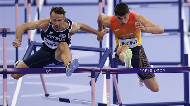 Asier Martínez ha sido quinto en su semifinal, y no ha tenido opción de clasificarse. Foto: EFE. 