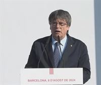 Puigdemont: ''Un país donde las leyes de amnistía no amnistían tiene un problema de naturaleza democrática''