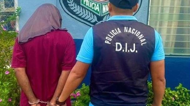 Panamako Poliziak atxilo hartutako 39 urteko gizona