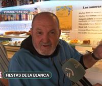 De fiesta con Juanito Oiarzabal: así disfruta en Vitoria-Gasteiz de La Blanca