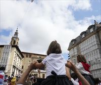 Vitoria-Gasteiz se despide de Celedón, tras seis días de fiesta