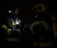 Evacuados por humo los vecinos de un inmueble en Estella tras el incendio en una cocina