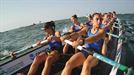 Bandera de Txingudi de la Liga Euskotren 2024: La regata de Tolosaldea vista desde el interior de la trainera