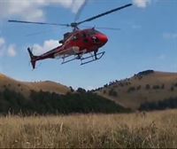 Bomberos de Navarra rescatan en el monte a tres personas afectadas por un golpe de calor