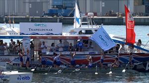 La campeona e insaciable Arraun Lagunak triunfa también en aguas de Pasaia 