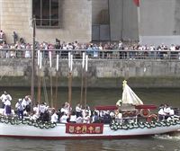 ''Desde Santurce a Bilbao'', la Amatxu ya está en la Basílica de Begoña