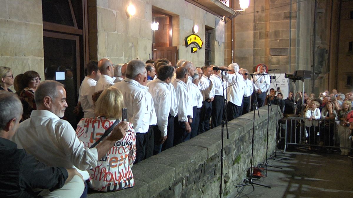 San Sebastián. Imagen obtenida de un vídeo de EITB Media.