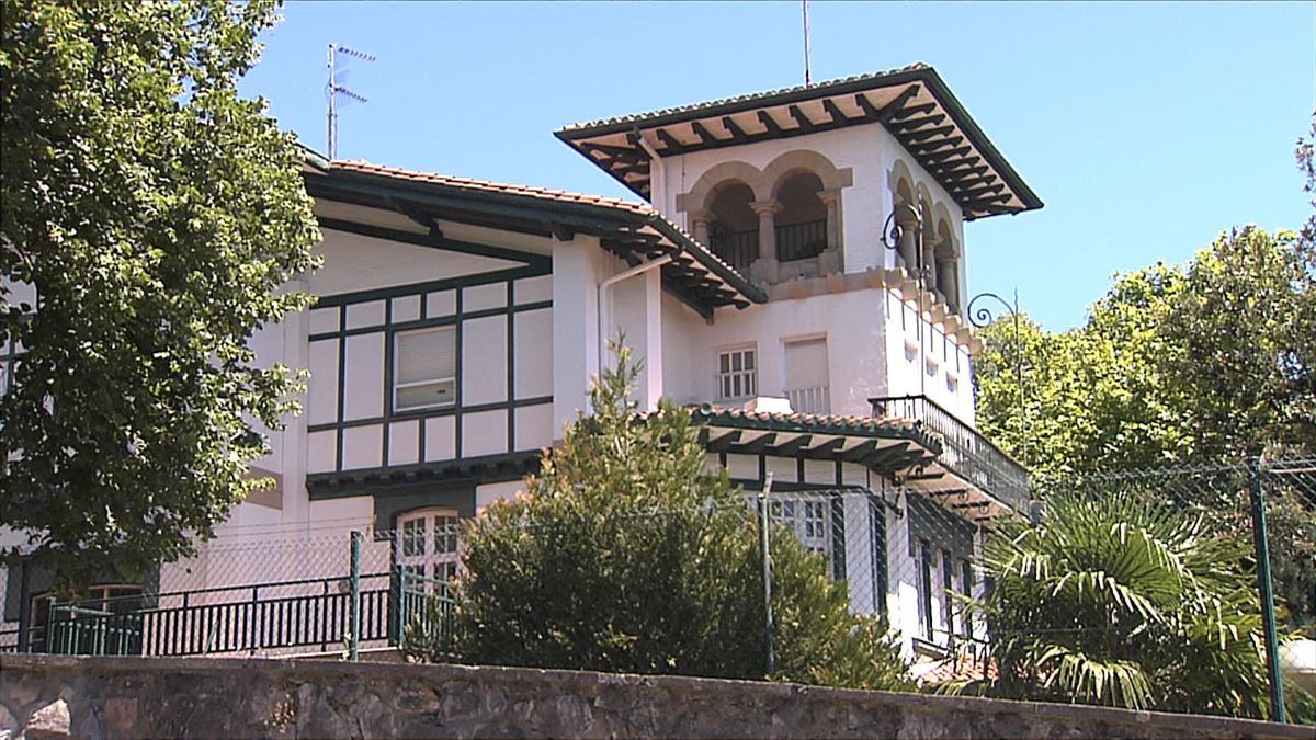 Imagen de archivo del Palacio de la Cumbre, en el barrio de Aiete