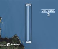 Zarauzko Ikurrinako 1. jardunaldiko estropada eremuaren batimetria eta olatuen iragarpena