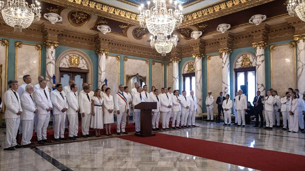 Firmantes de la declaración de Santo Domingo. Foto: EFE