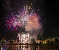 Pirotecnia Valenciana logra de nuevo la Concha de Oro del Concurso de Fuegos Artificiales de Donostia