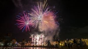 Pirotecnia Valenciana logra de nuevo la Concha de Oro del Concurso de Fuegos Artificiales de Donostia