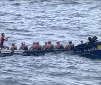 Urdaibai nagusitu da Zarauzko lehen jardunaldi ikusgarrian