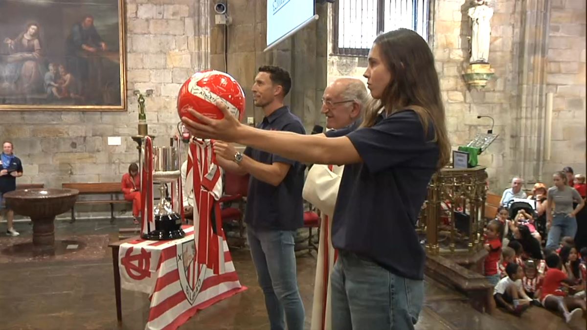 Óscar de Marcos e Irene Oguiza