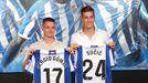 La Real Sociedad presenta a Sergio Gómez y Luka Sucic