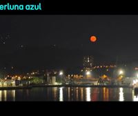 Impresionantes imágenes de la Superluna azul