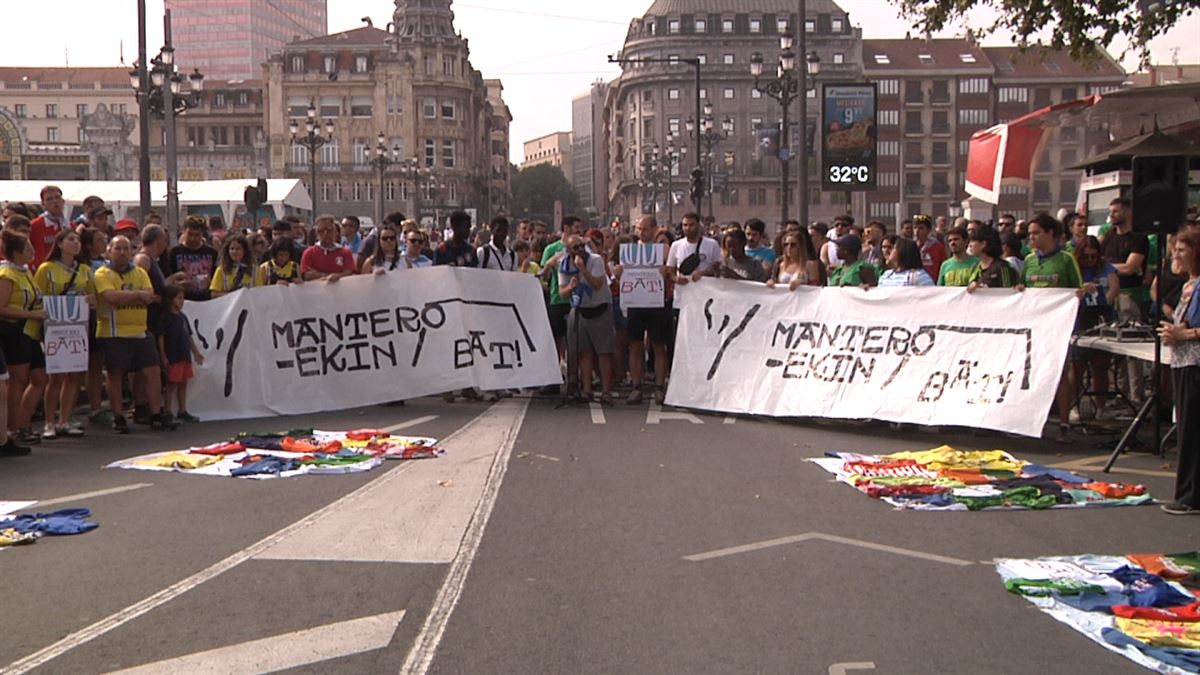 Concentración en Bilbao