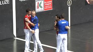Altuna eta Martija, Aste Nagusiko torneoko finalera Elordi eta Zabaleta mendean hartuta (22-8)