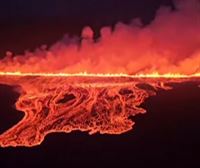 Islandiako Reykjanes sumendia seigarren aldiz hasi da erupzioan abendutik